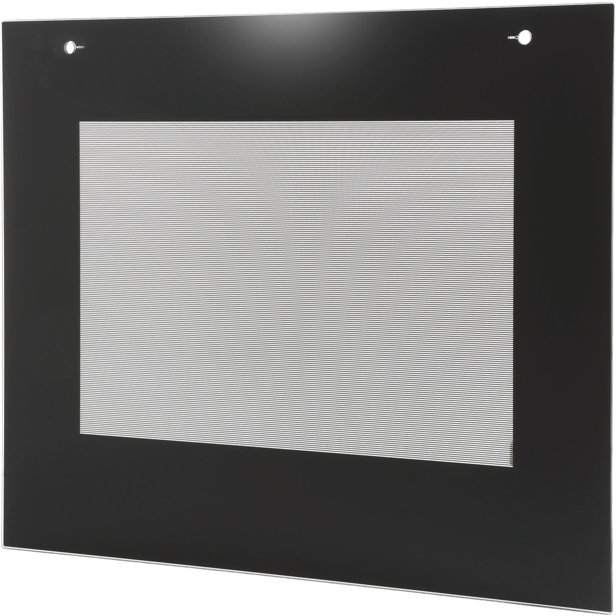 Frontglasscheibe f�r 60cm Ger�te- Farbe: schwarz (BD-00776232)