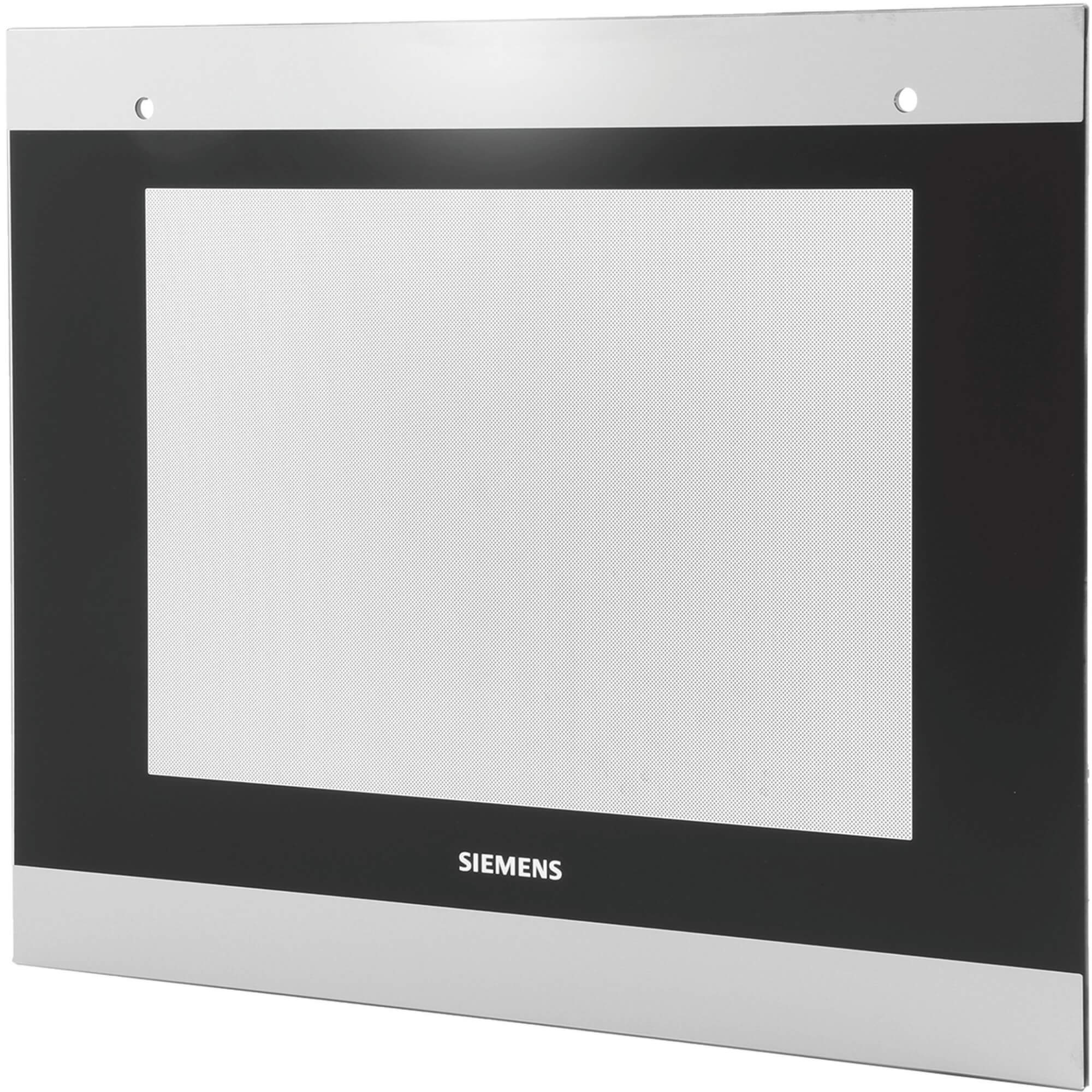 Frontglasscheibe f�r 60cm Ger�te- Farbe:schwarz- Edelstahl (BD-00776112)