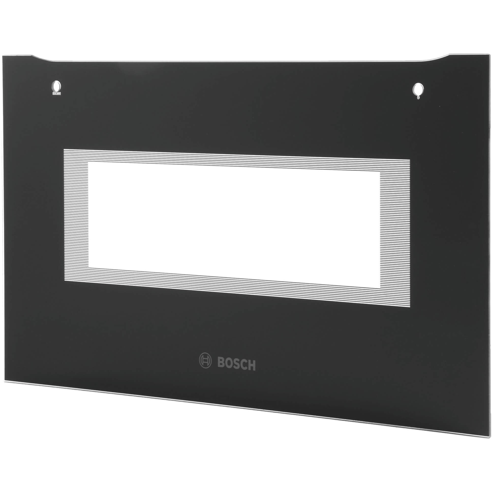 Frontglasscheibe schwarzMikrowelle 45cm (BD-00777480)