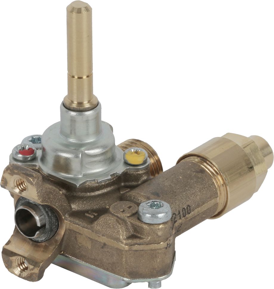 Gashahn GASHAHN CAL22100 G30 WOK DEFENDI Elektromagnet 00421964-Dichtung Anschluss-Gashahn 00036011  Gashahn GASHAHN CAL22100 G30 WOK DEFENDI Elektromagnet 00421964-Dichtung Anschluss-Gashahn 00036011 (BD-00616436)