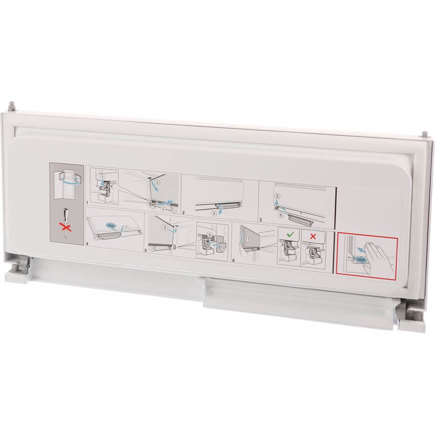 Gefrierfacht�re BSH 11014296 Innenraumt�re mit Dichtung Griff f�r K�hlschrank (11014296)