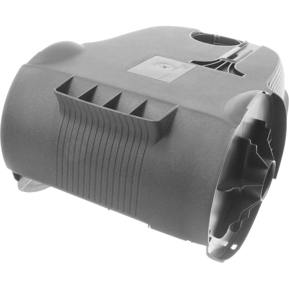 Geh�use-Unterteil mit Lenkrolle- A1 schwarz-grau  Geh�use-Unterteil mit Lenkrolle- A1 schwarz-grau (BD-00709846)