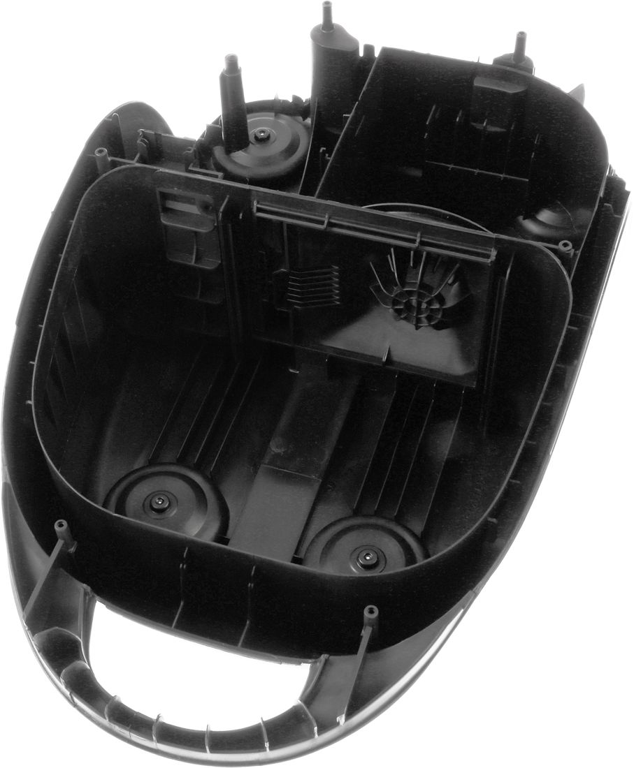 Geh�use-Unterteil ohne Rollen schwarz (KD-00144469)