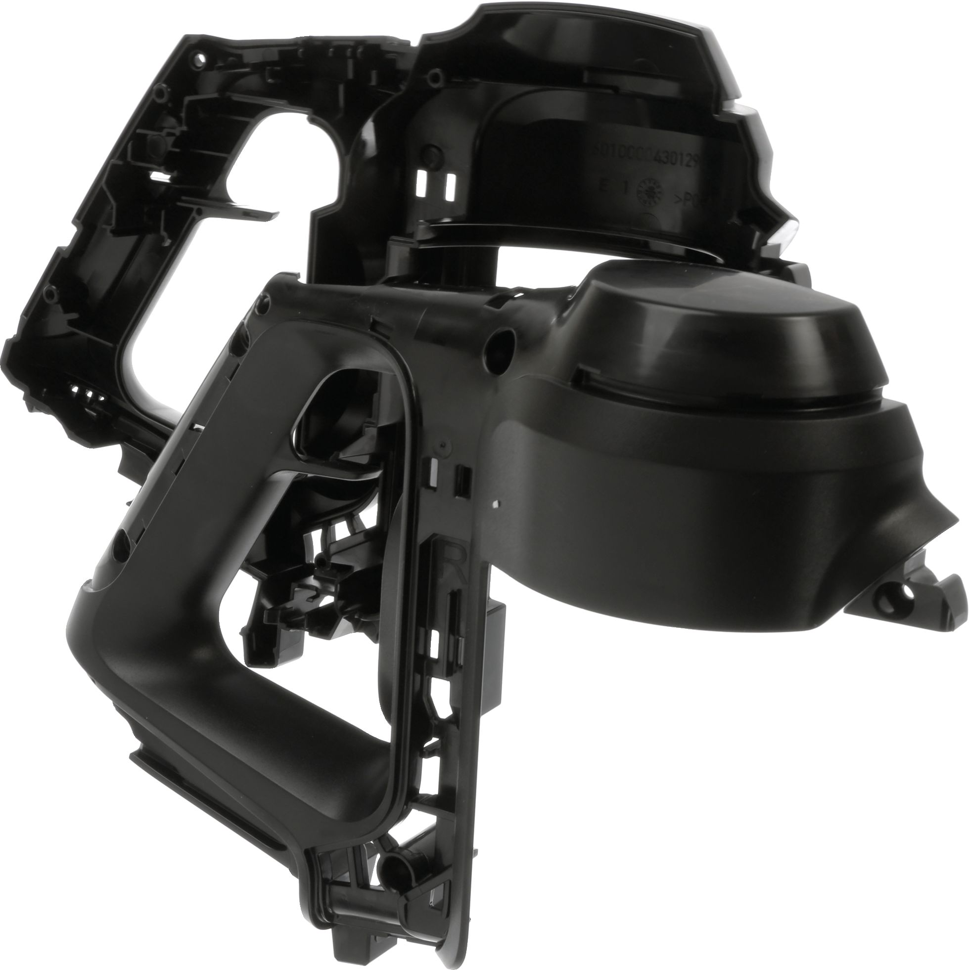 Geh�useseitenteil Handgriff rechts- Deckel MuH6 schwarz (BD-11034148)