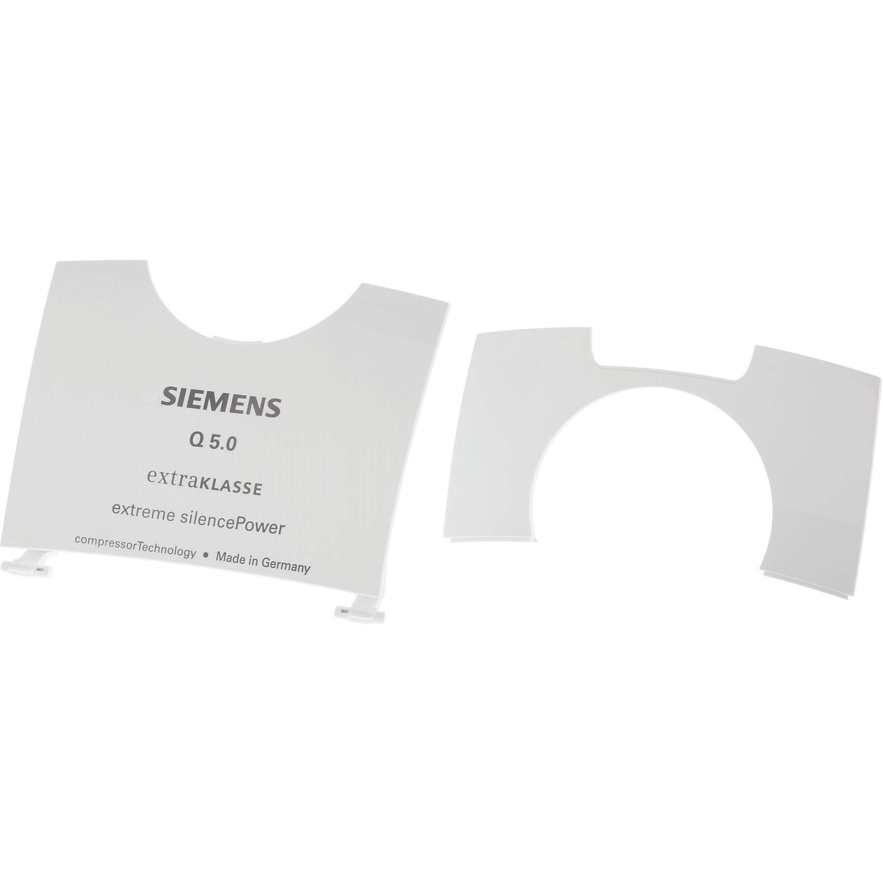 Geh�useteil Abdeckung schwarz f�r Siemens Staubsauger Q5 extraKLASSE extreme Silence Power (BD-00799038)