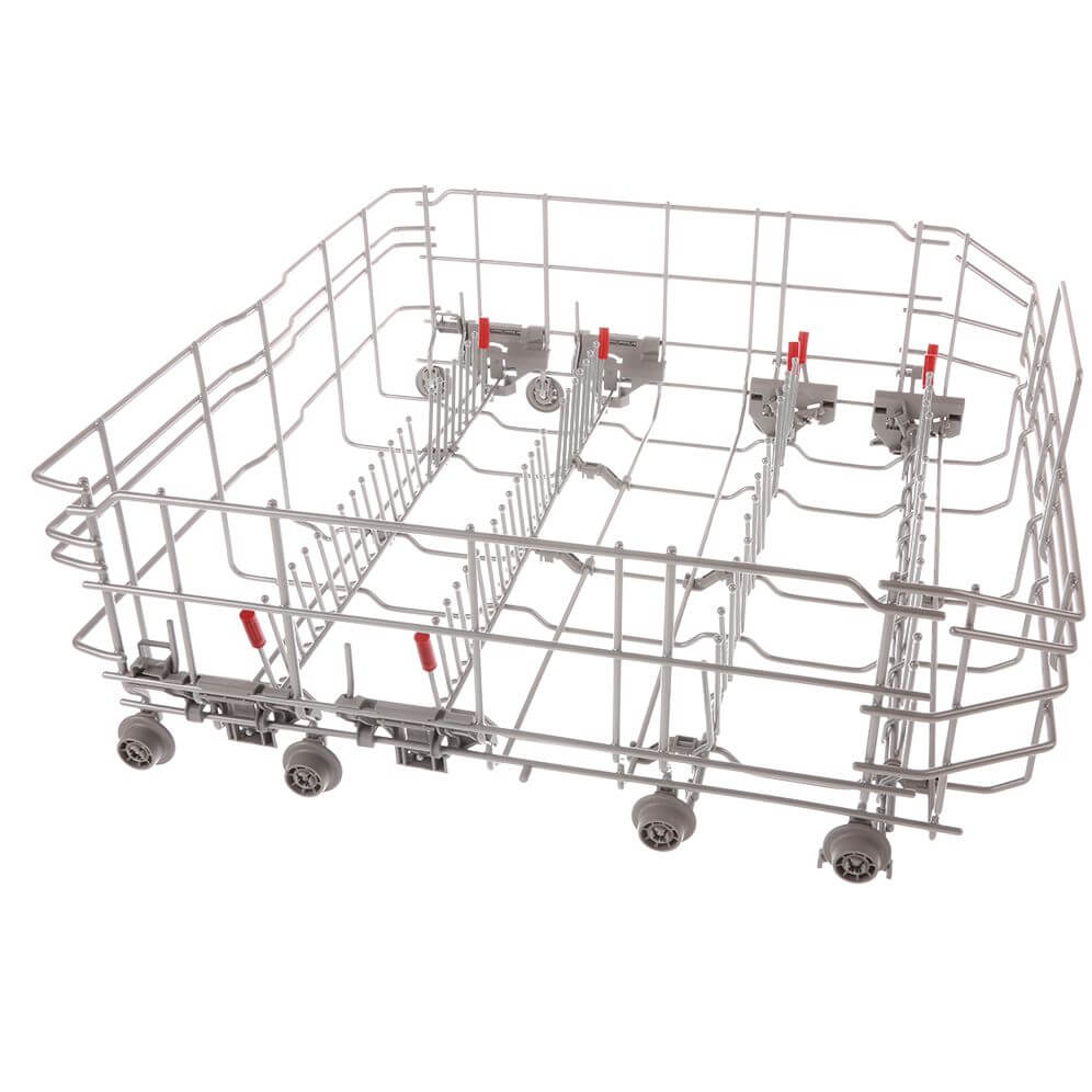 Geschirrkorb silber- 8 Klappstachel- Gl�seranlageb�gel- Tassenablagen (BD-20003238)