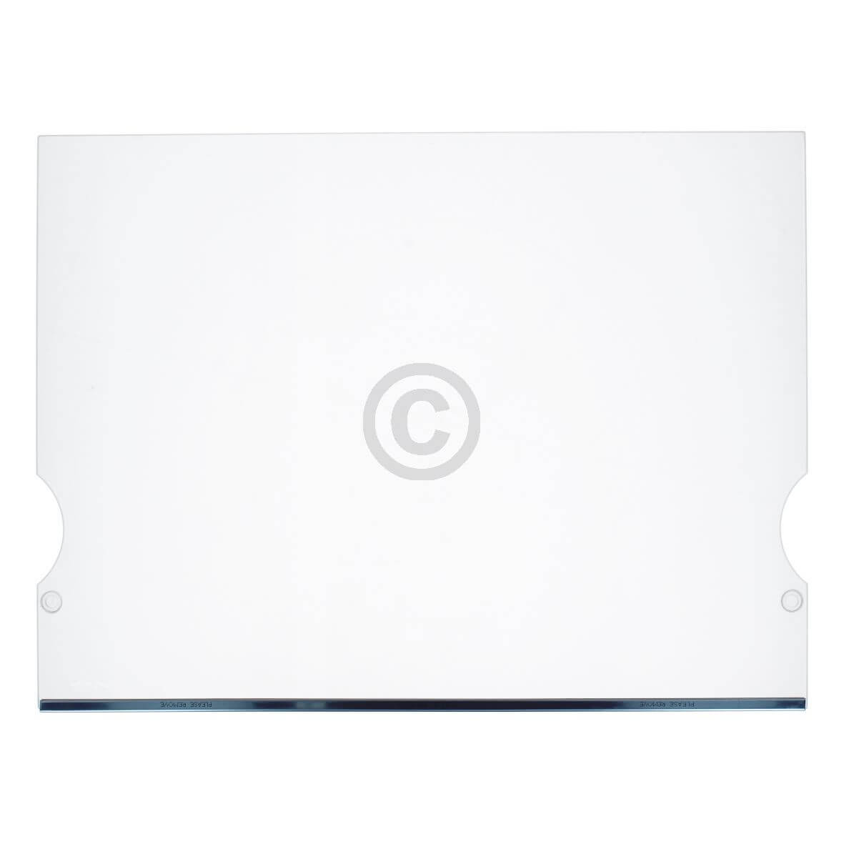 Glasplatte Liebherr 7276220 480x360mm mit Leiste f�r K�hlabteil K�hlGefrierKombination (KD-7276220)