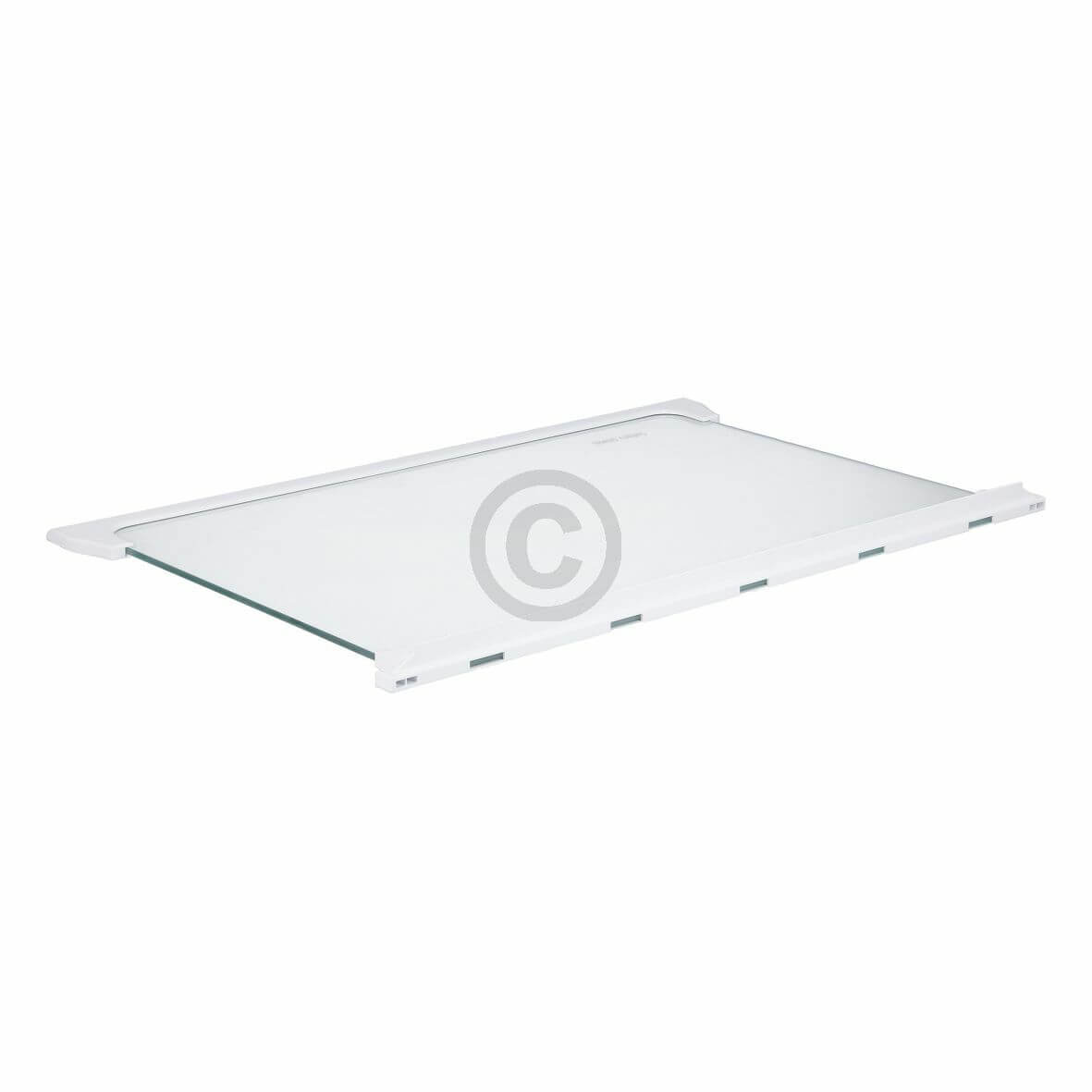 Glasplatte oben f�r K�hlteil Beko 4617920500 450x300mm mit Leisten in K�hlGefrierKombination K�hlschrank (KD-4617920500)
