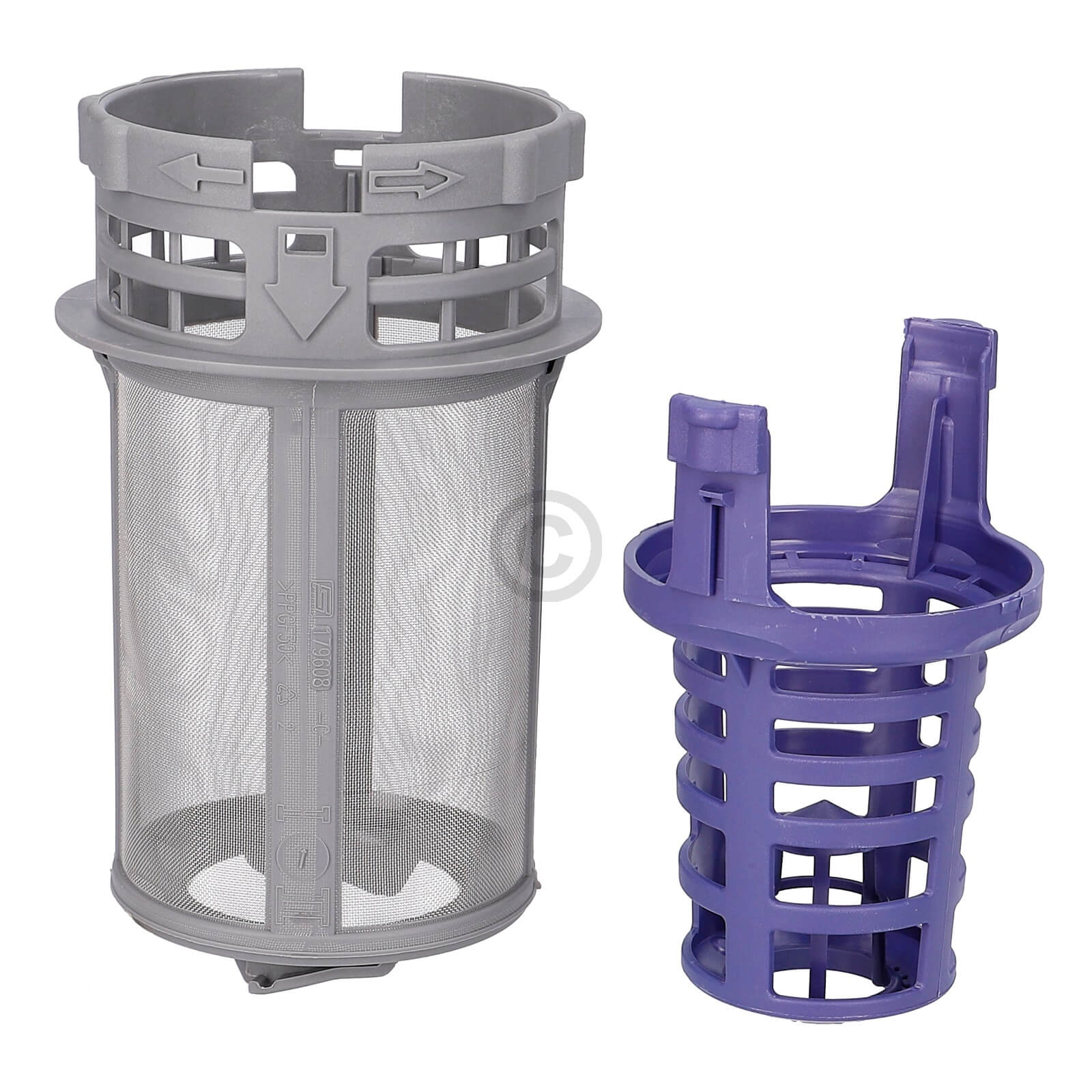 Grobsieb + Feinsieb Set Beko 1796090700 f�r Geschirrsp�ler (KD-1796090700)