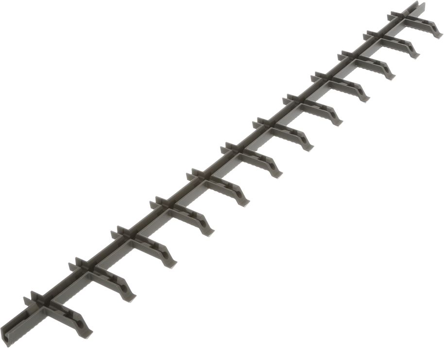 Gummimatte Glasschutz schmal f�r Oberkorb- dunkelgrau  Gummimatte Glasschutz schmal f�r Oberkorb- dunkelgrau (BD-12033691)