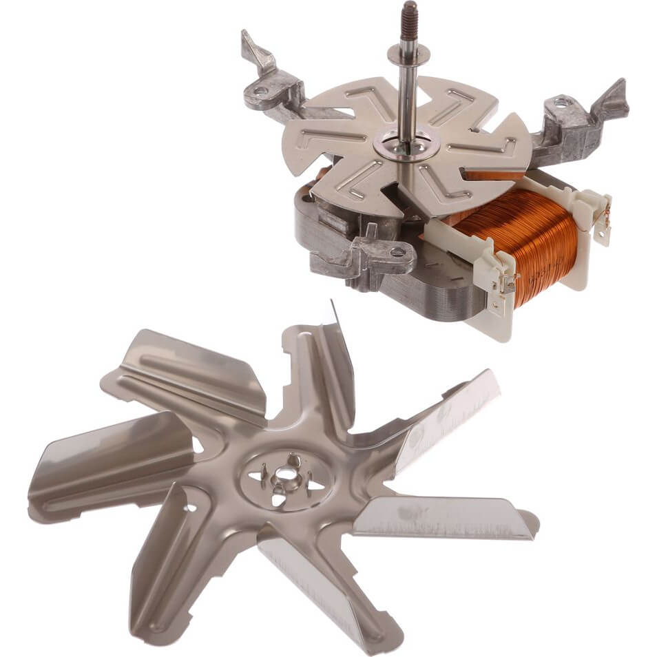 Heissluftventilator mit Fl�gel BSH 12045178 f�r Backofen (12045178)