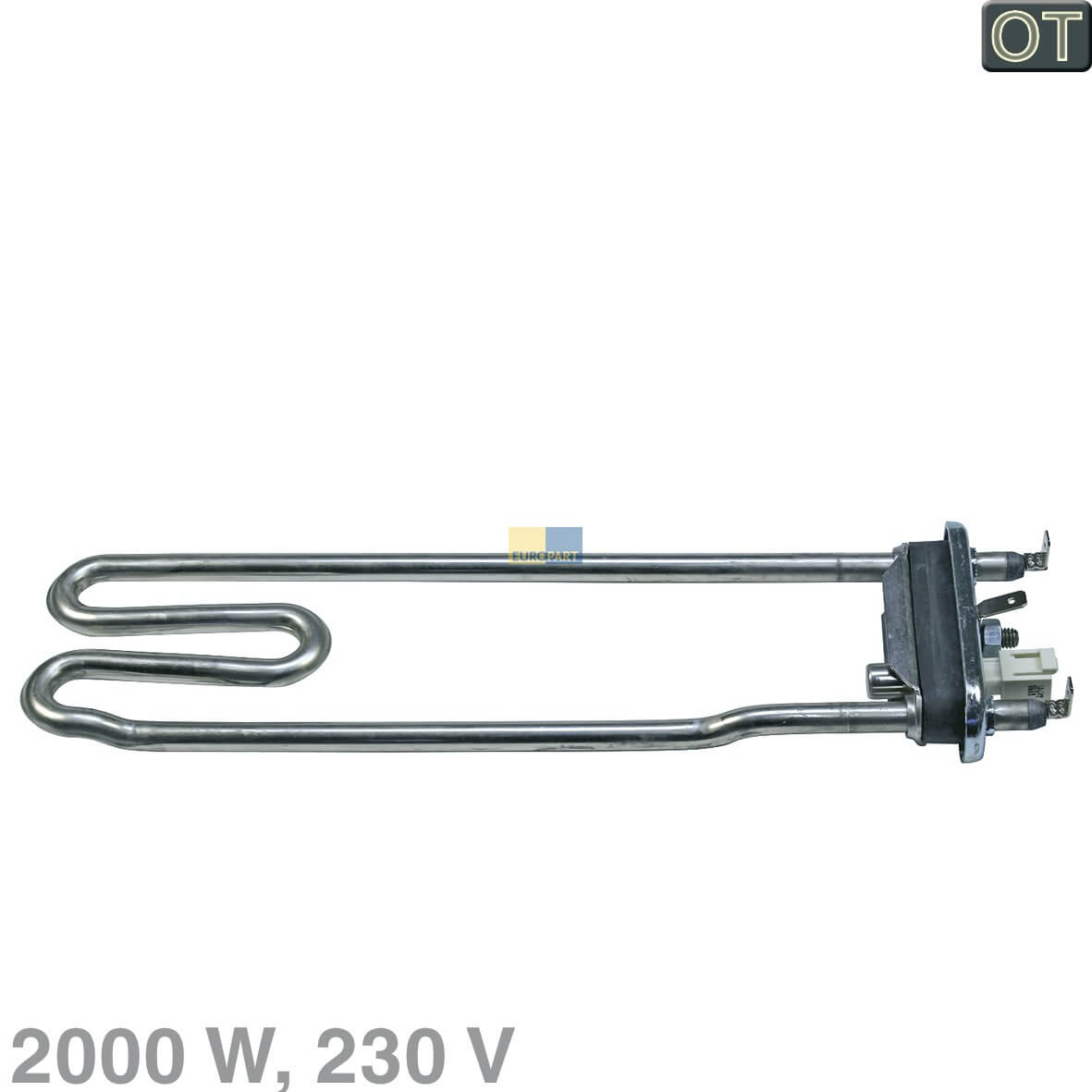 Heizelement BSH 00655855 IRCA 2346364R mit Sensor f�r Waschmaschine Toplader (BD-00655855)