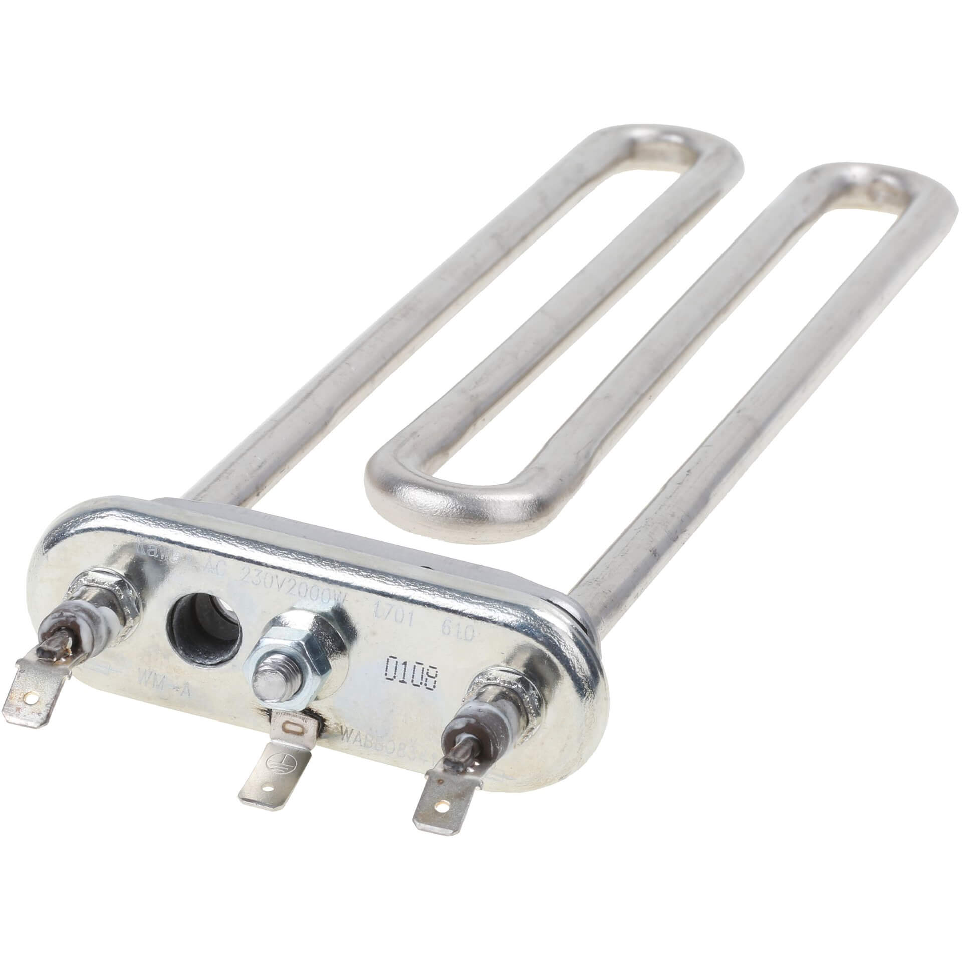 Heizelement BSH 12010979 Kawai WABB08341 2000W 230V f�r Waschmaschine (BD-12010979)