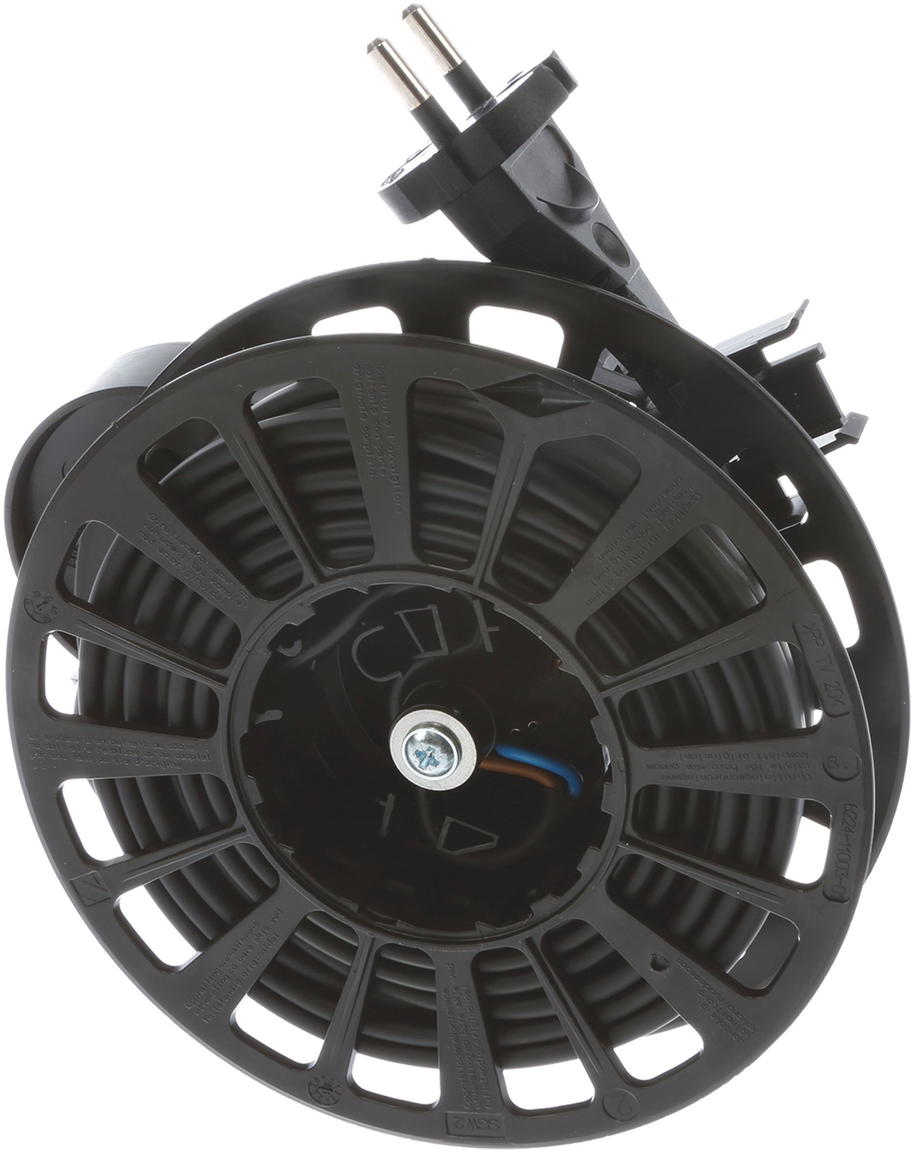 Kabeltrommel Kabeltrommel EU - 7m - 1- - flachschwarz Kabeltrommel EU - 7m - 1- - flach (BD-12013482)