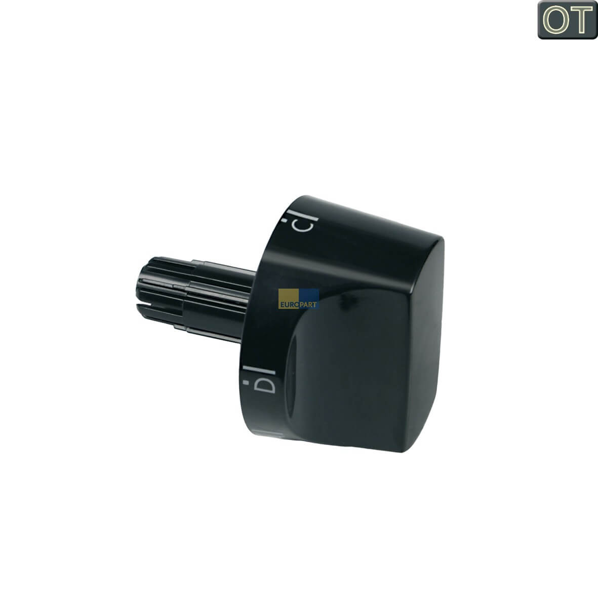 Knebel Programmwahl schwarz Zanker 152738010-7 f�r Geschirrsp�ler (1527380107) unter Sp�len/Geschirrsp�ler/Steuerung und Bedienung/Knebel und Tasten