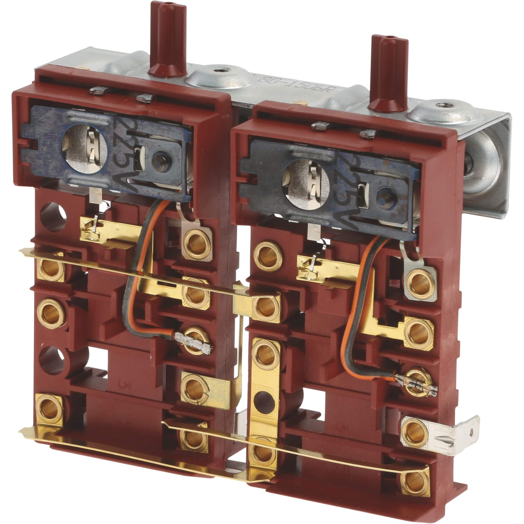 Kochplattenschalterblock BSH 00496808 Zweiereinheit YH80-1-50bII rechts f�r Kochfeld Herd (00496808)