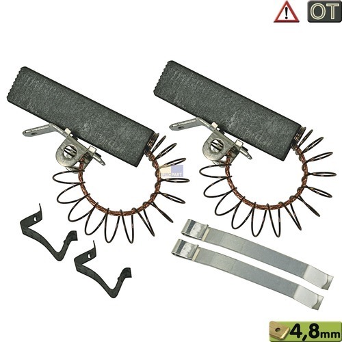 Kohlen 10x6- 4x37mm 4- 8mmAMP Miele 3026790 f�r Waschmaschine (EA-3026790)