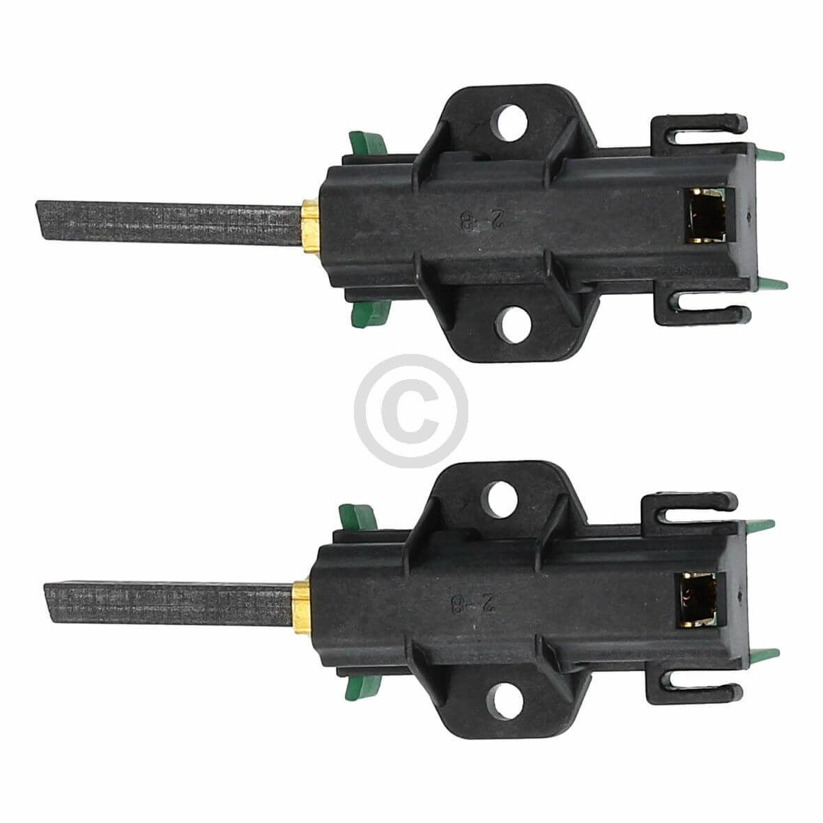 Kohlen Beko 371202410 L93MF7 gr�n schwarz f�r Motor Waschmaschine (371202410)