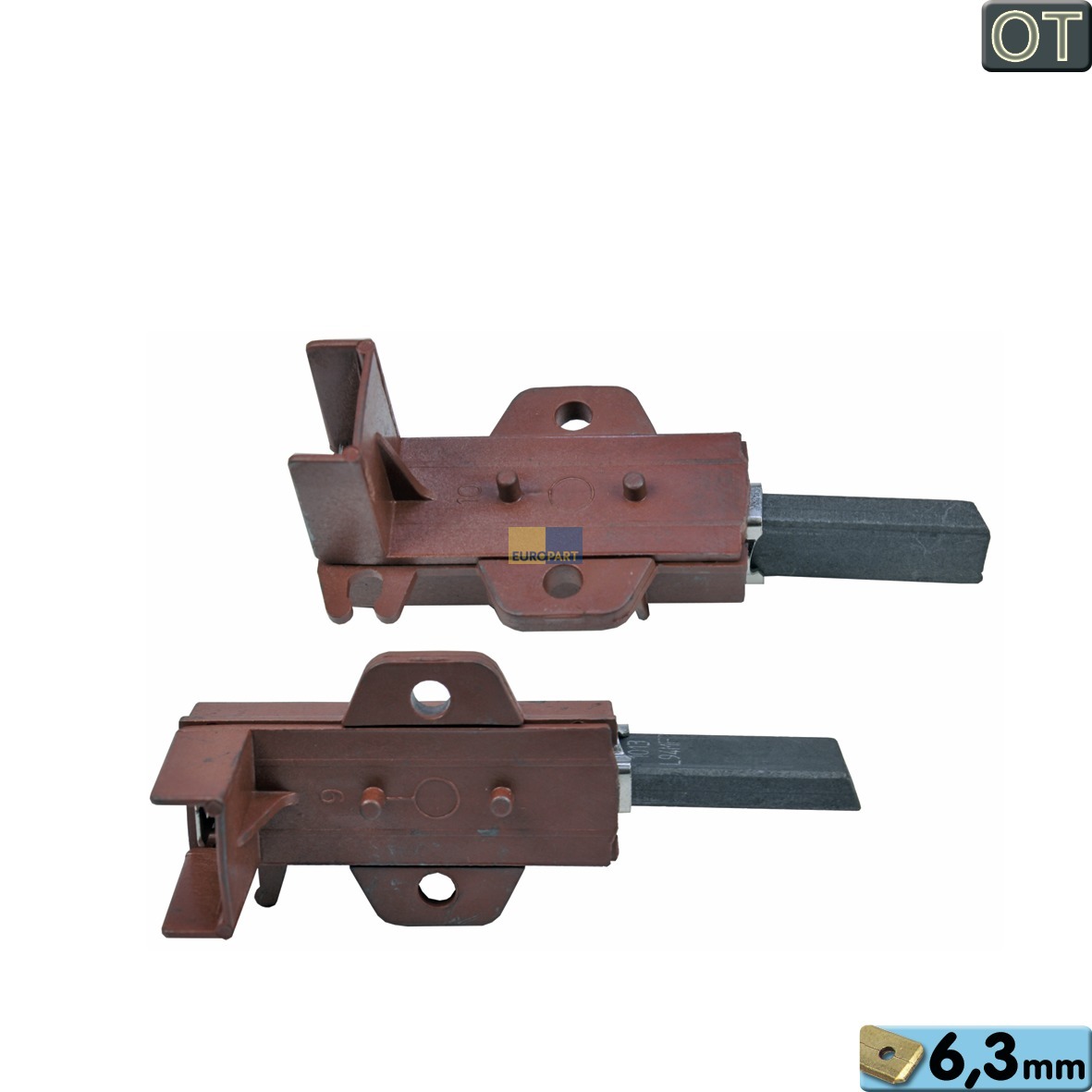 Kohlen mit Halter Indesit C00196539 L94MF7 f�r Waschmaschine (KD-C00196539)