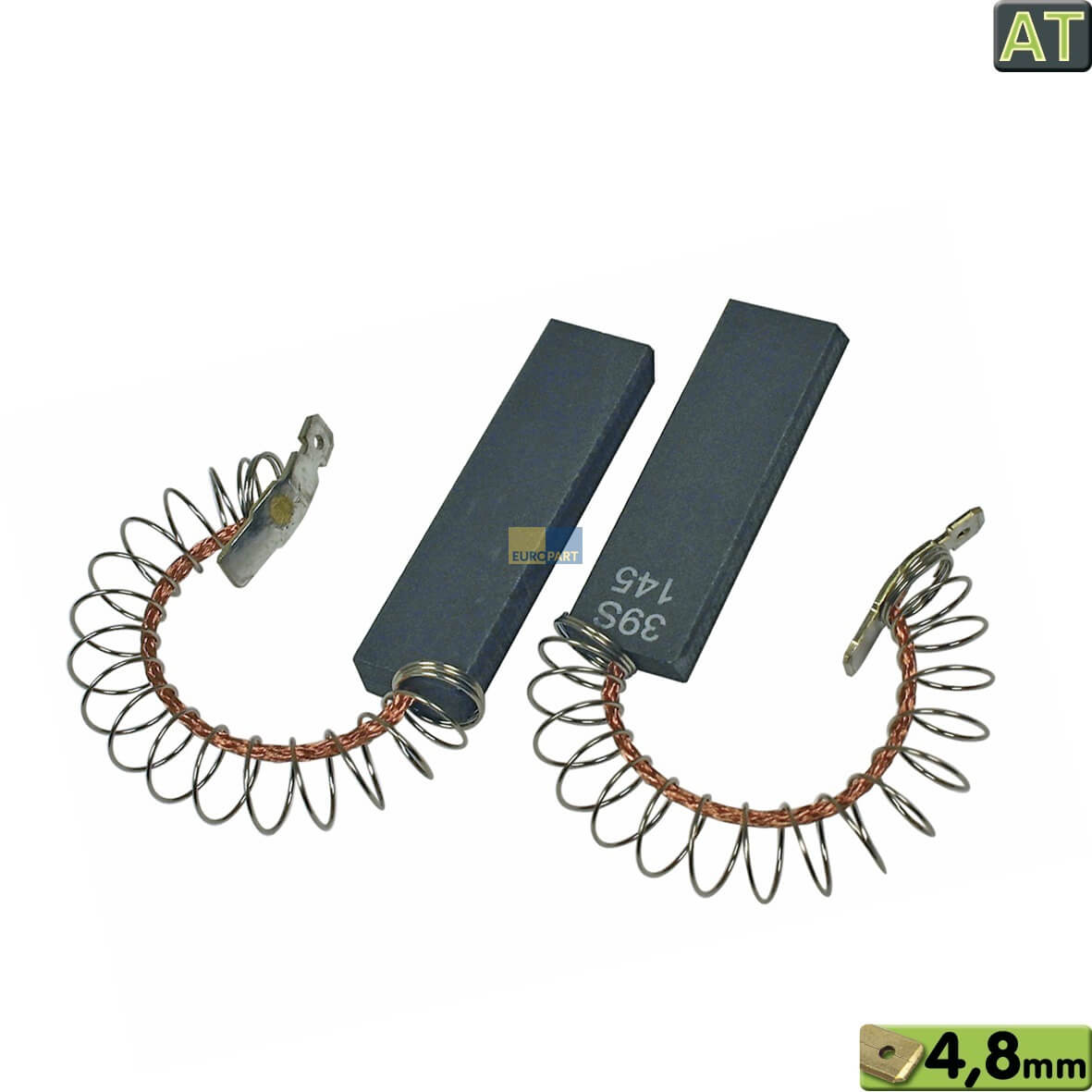 Kohlen wie BSH 00605694 12- 5x5x43mm 4- 8mmAMP f�r Motor Waschmaschine (10020342)