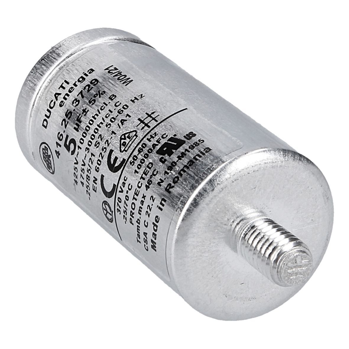 Kondensator für Gebläsemotor Electrolux 1125427003 für Trockner (KD-1125427003)