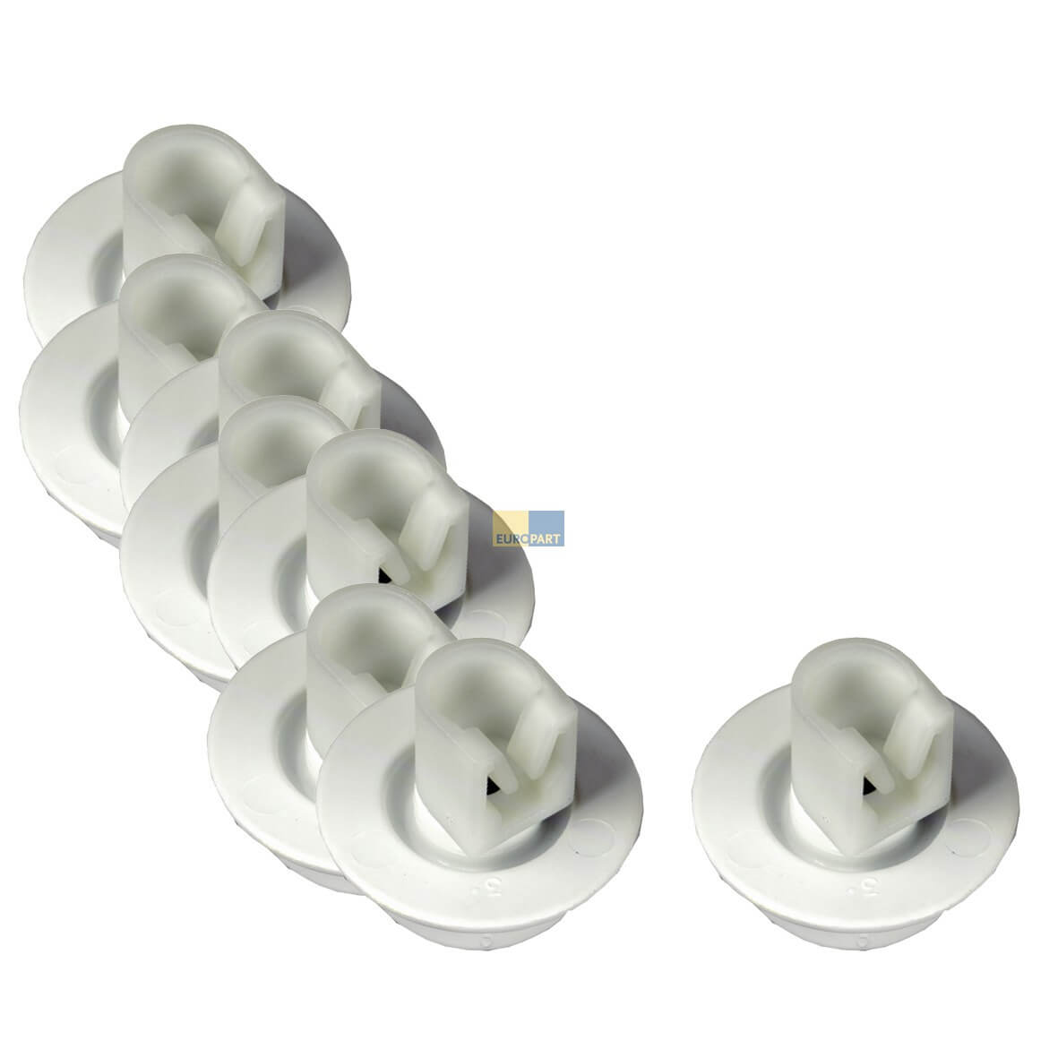 Korbrolle AEG 50279059005 f�r Unterkorb Geschirrsp�ler 8Stk (EA-50279059005)