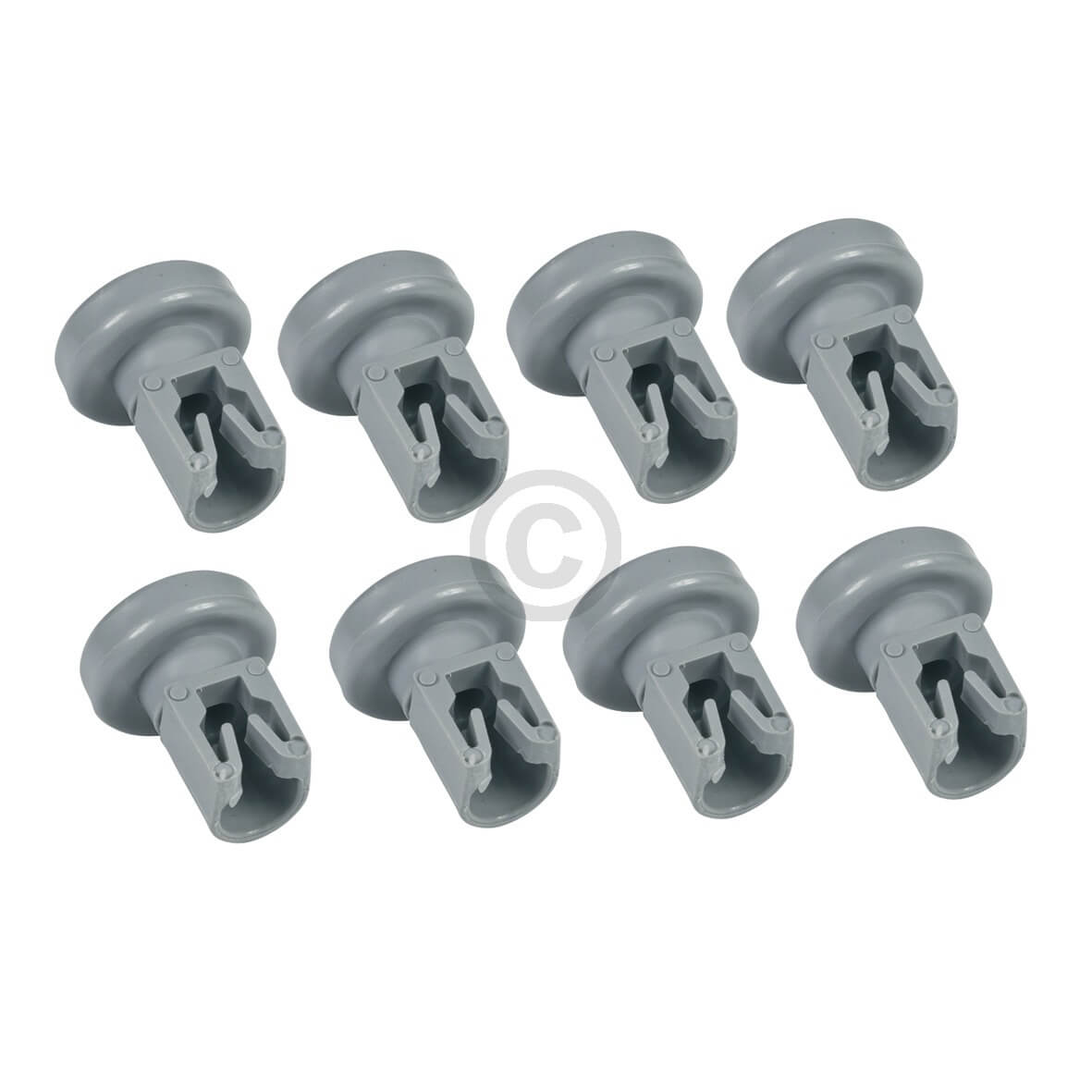 Korbrolle wie ZANUSSI 5026997000-5 f�r Oberkorb Geschirrsp�ler 8Stk (KD-10033954)