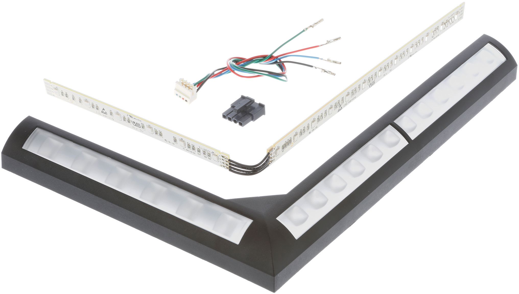 Lampe komplett Leuchte links f�r 80-90cm Ger�te Glassenkrechtesse  Lampe komplett Leuchte links f�r 80-90cm Ger�te Glassenkrechtesse (BD-11018499)