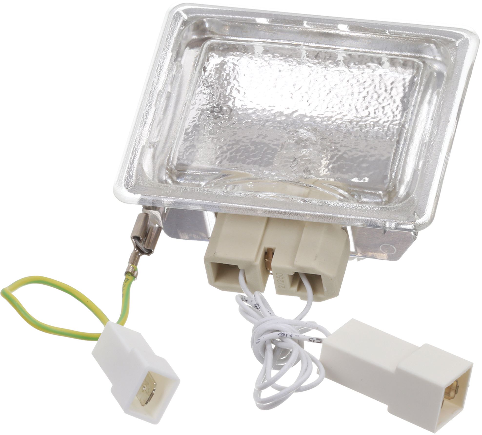 Lampe Lampentr�ger mit separat PE ltg 151mm mit Lampe- 2ltg+ Stecker + PE +stecker (BD-10007216)