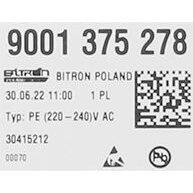 Leistungsmodul programmiert (BD-12007801)