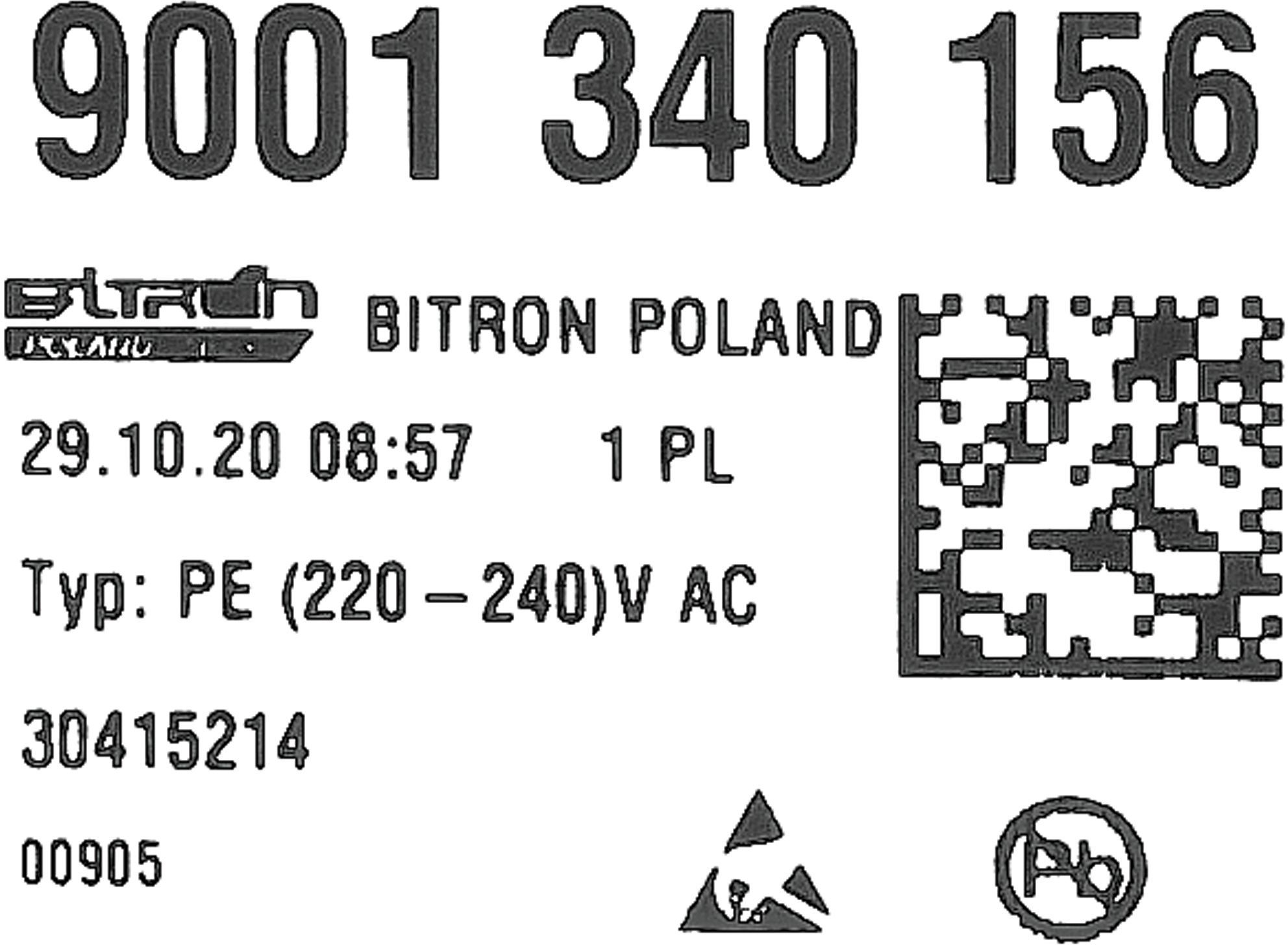 Leistungsmodul programmiert (BD-12030190)