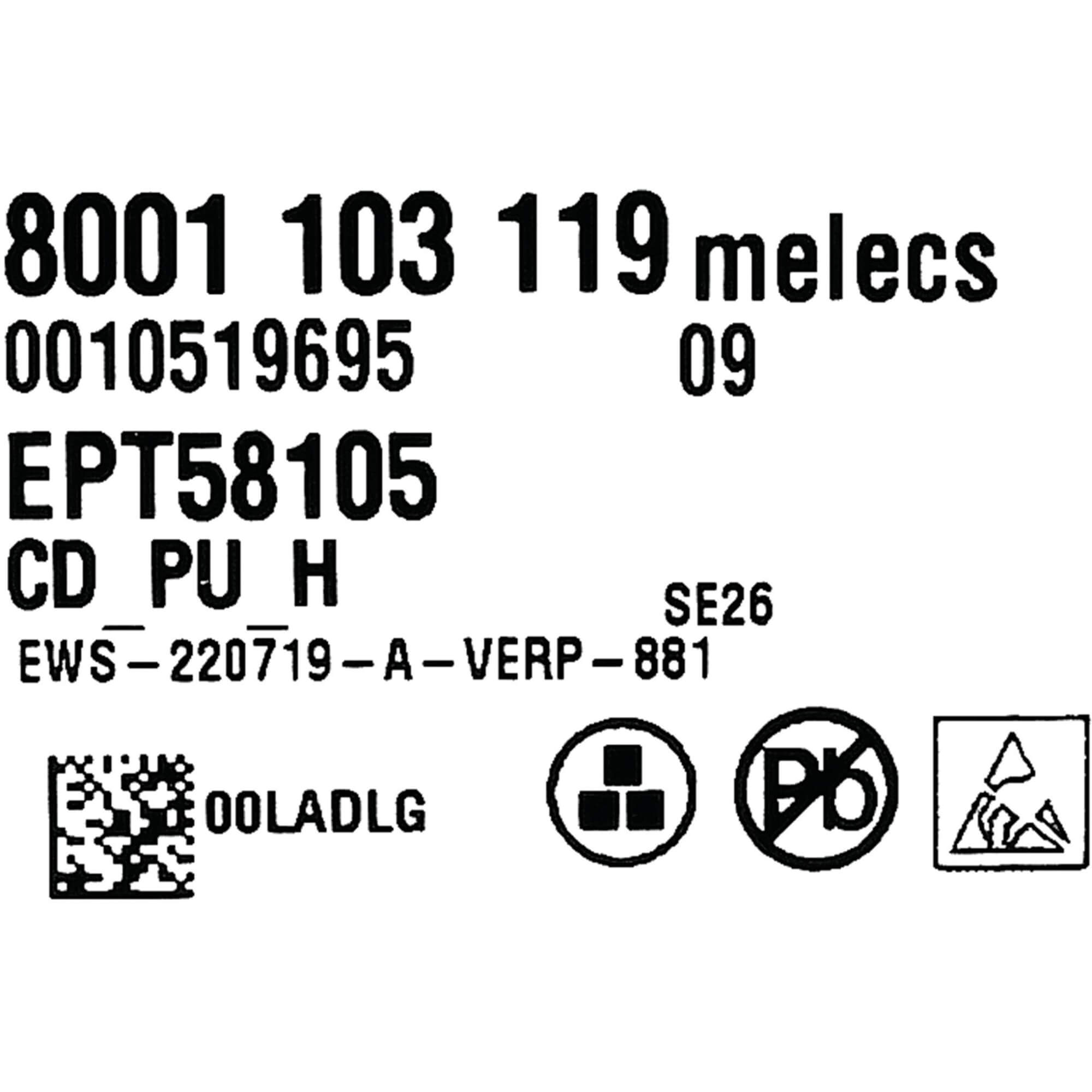 Leistungsmodul programmiert TE39B VT0003 T20-2 8kg LMUP 752401 (BD-00630215)