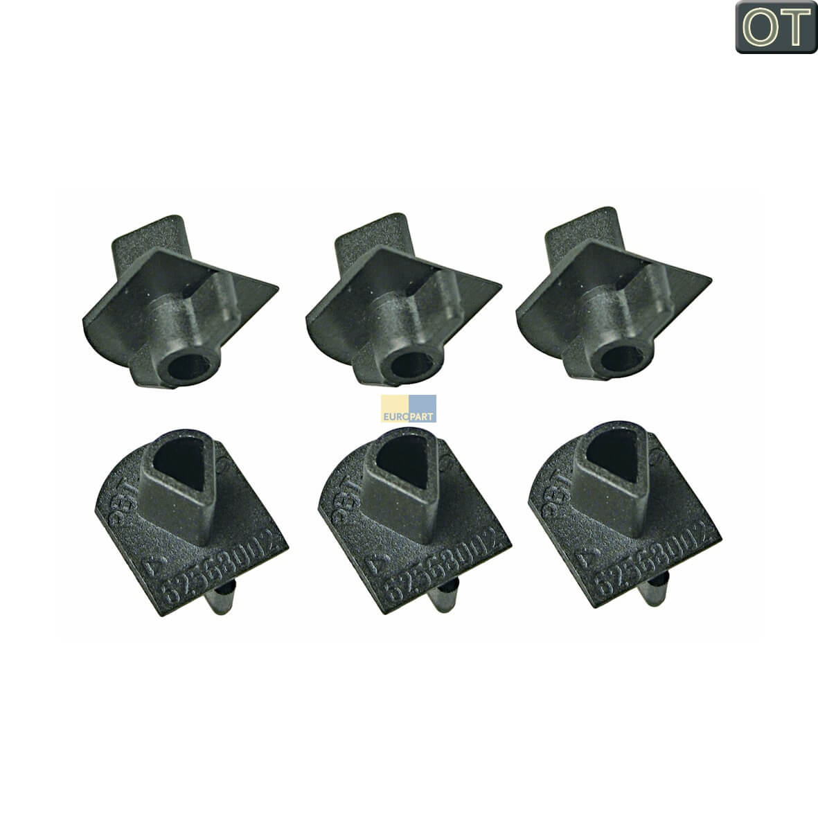 Rastnasen BSH 00174981 f�r Glaskeramikkochfeld 6Stk (BD-00174981)