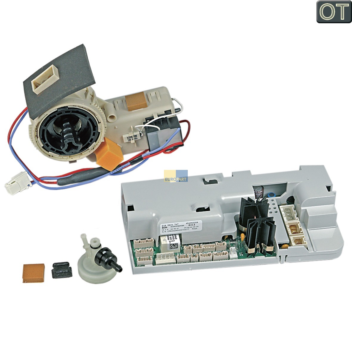 Reparaturkit Mahlwerk + Elektronik + Pulsationsdämpfer etc- (KD-00653308)