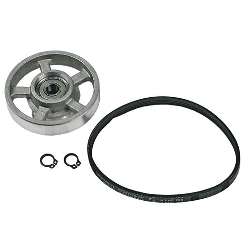 Riemenscheibe mit Riemen 285PH4E f�r L�ftermotor Beko 492204404 in Trockner (KD-492204404)