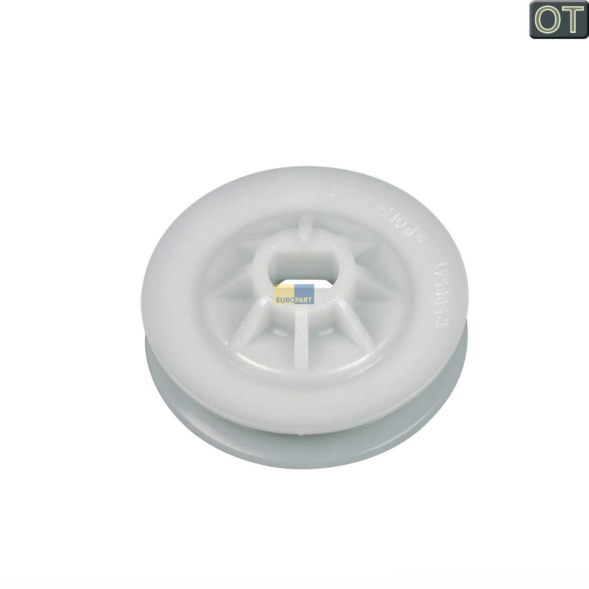 Riemenscheibe ZANUSSI 125865410-0 f�r Motor hinten in Trockner (1258654100)