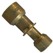 Rohrverbindungsst�ck Lokring Reduzierkupplung 11-8mm Messing (BD-00068182)