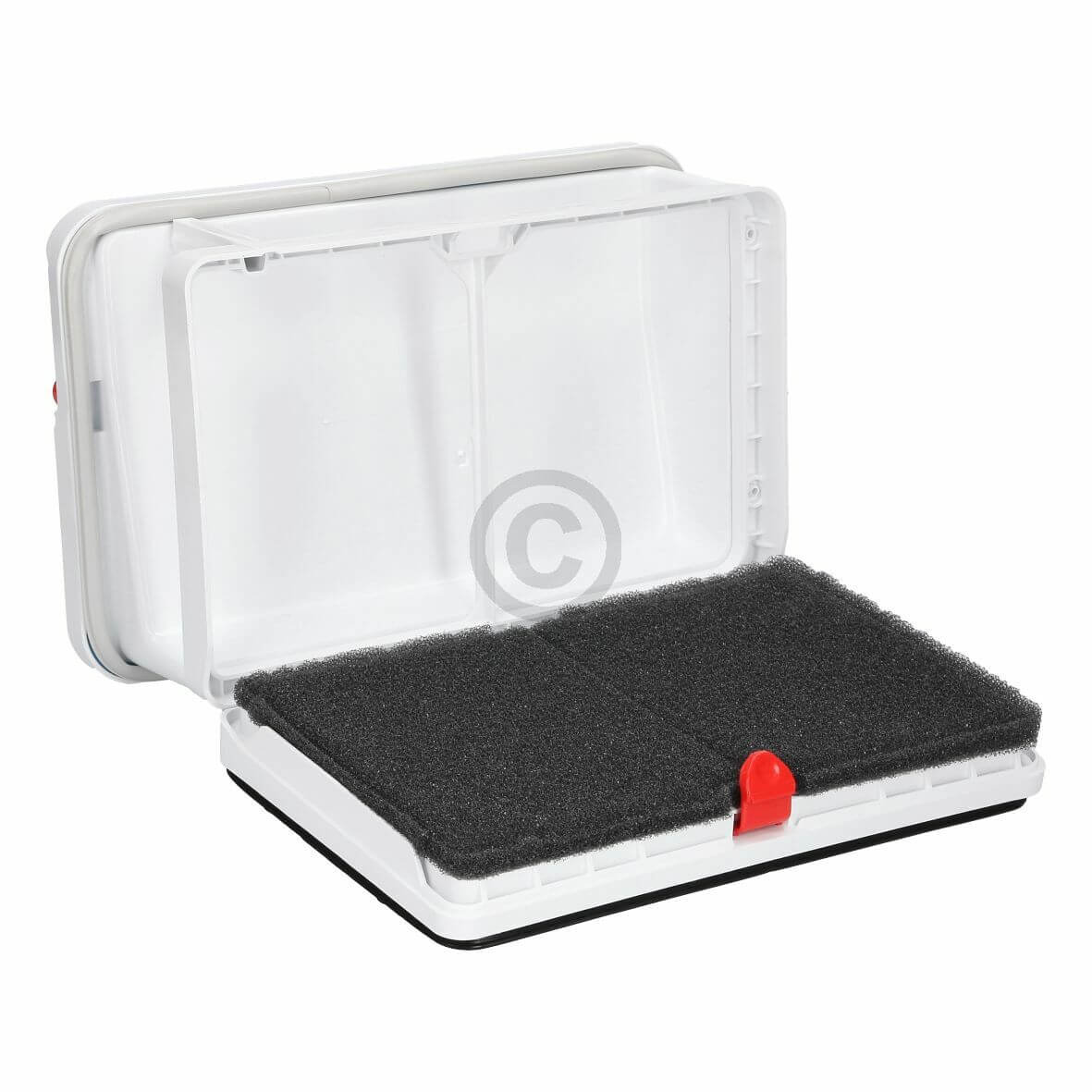 Schaumfilter mit Halter Beko 2977430600 f�r W�rmetauscher Trockner (2977430600)