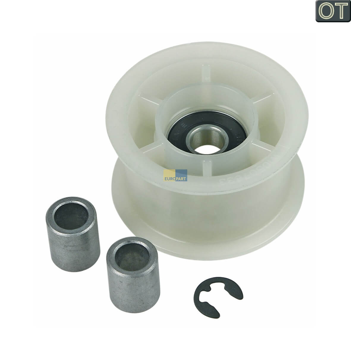 Spannrolle Whirlpool 484000000792 f�r Trockner (KD-484000008521)