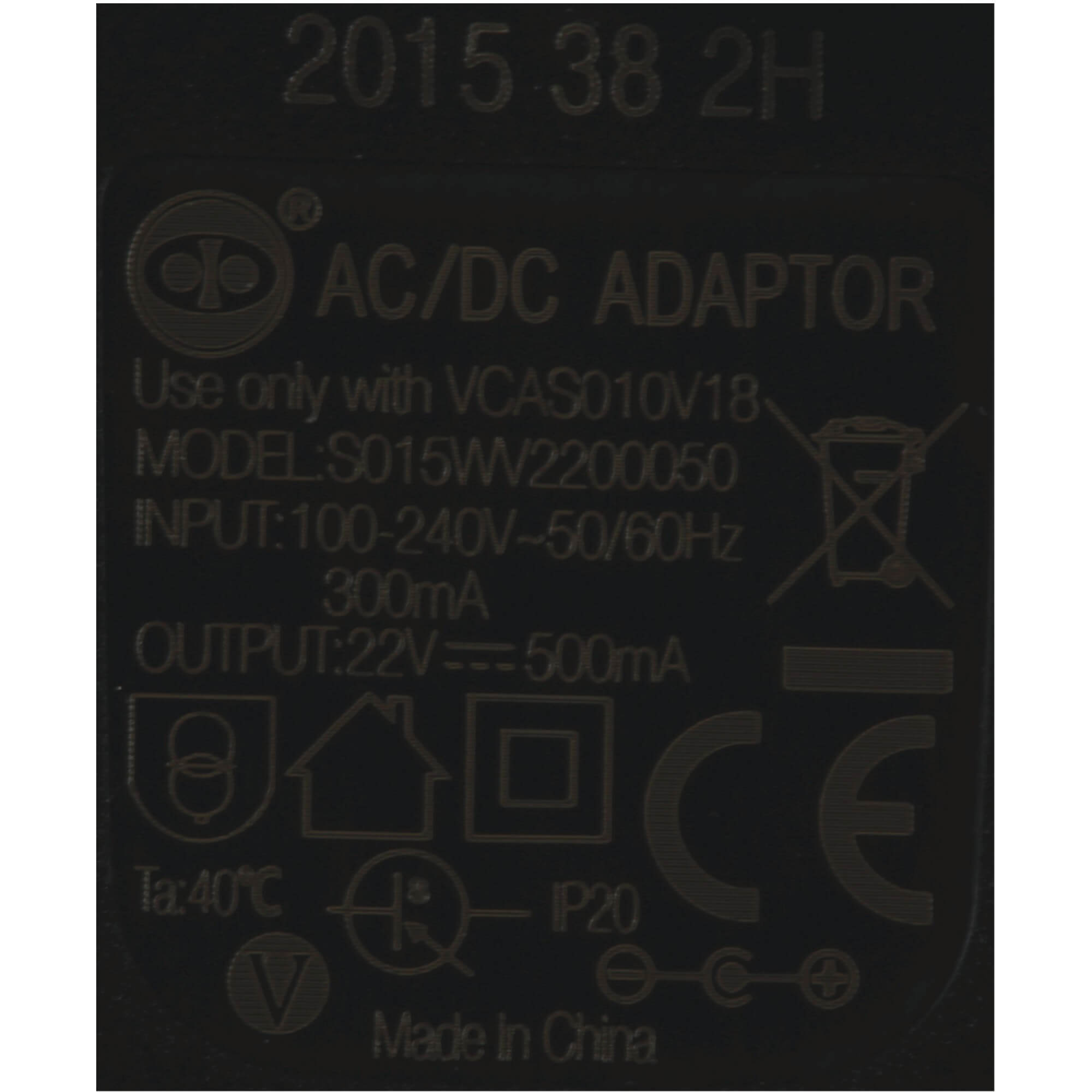 Steckernetzteil BSH 00754639 Netzadapter 22V f�r Staubsauger (BD-00754639)