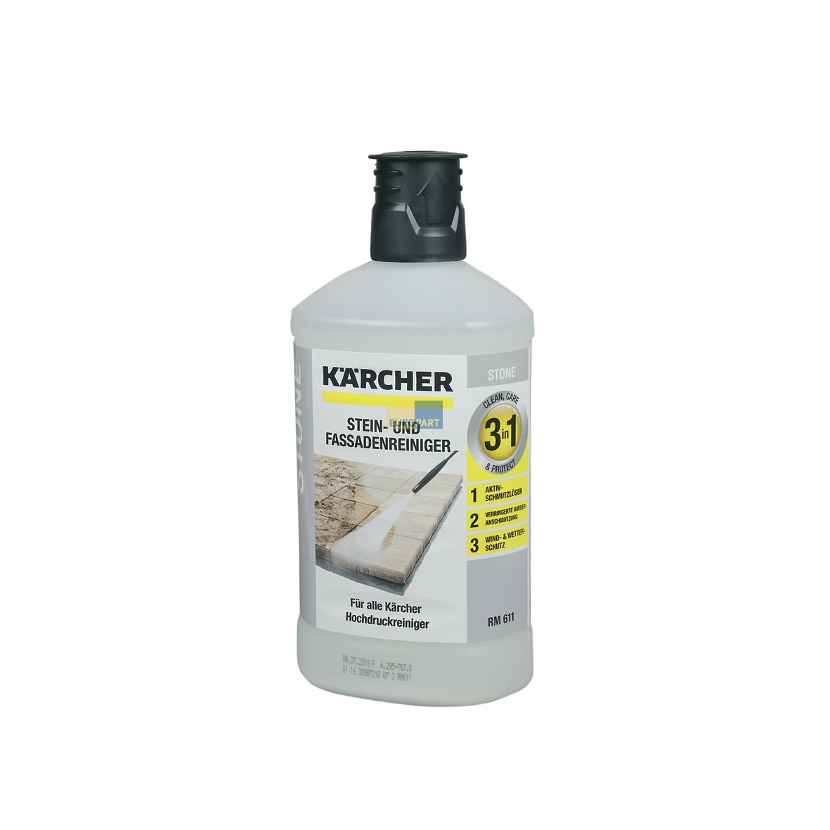 Steinreiniger und Fassadenreiniger 3-in-1 K�rcher RM611 6-295-755-0 f�r Hochdruckreiniger 1L (6-295767-0)