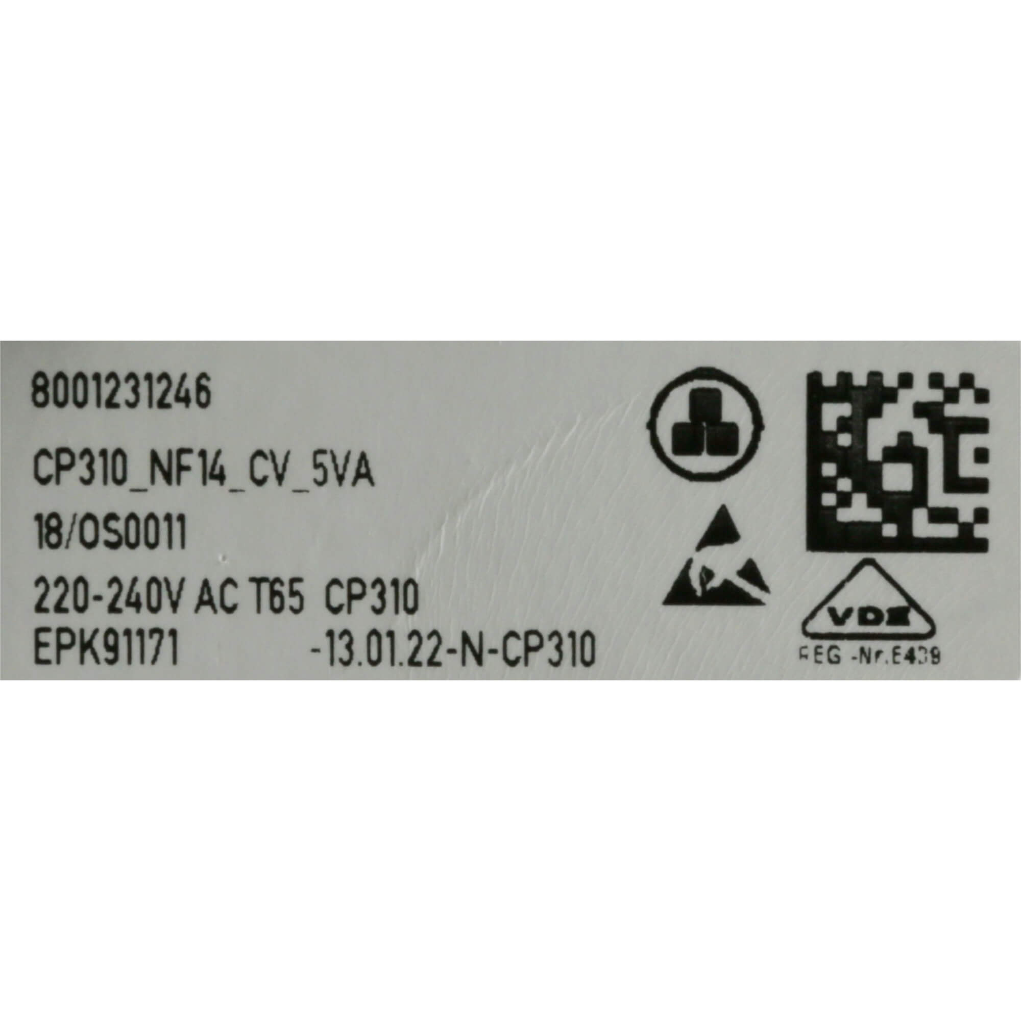 Steuerungsmodul programmiert (BD-12020326)