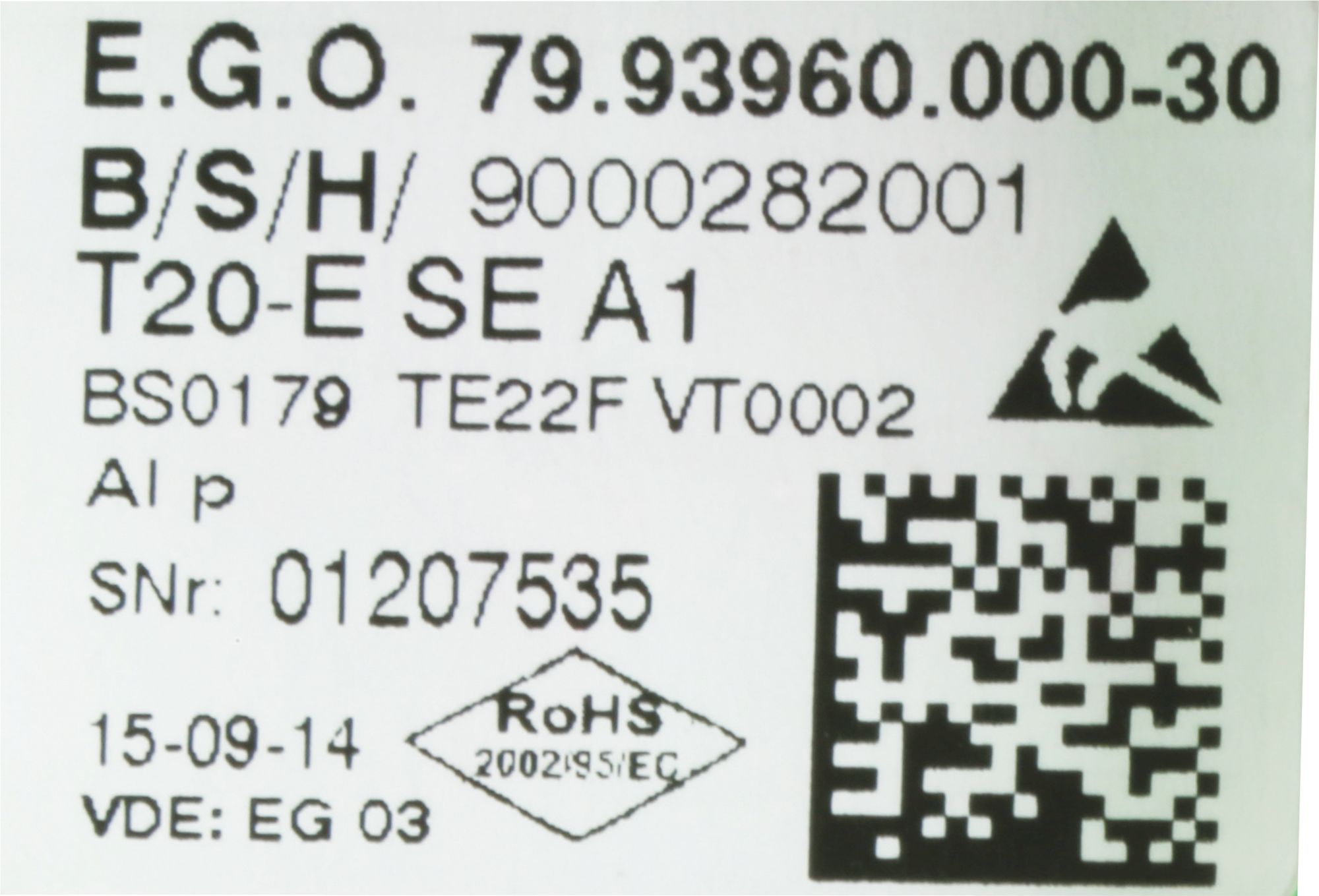 Steuerungsmodul T20-E- SE- TE22F (KD-00644311)