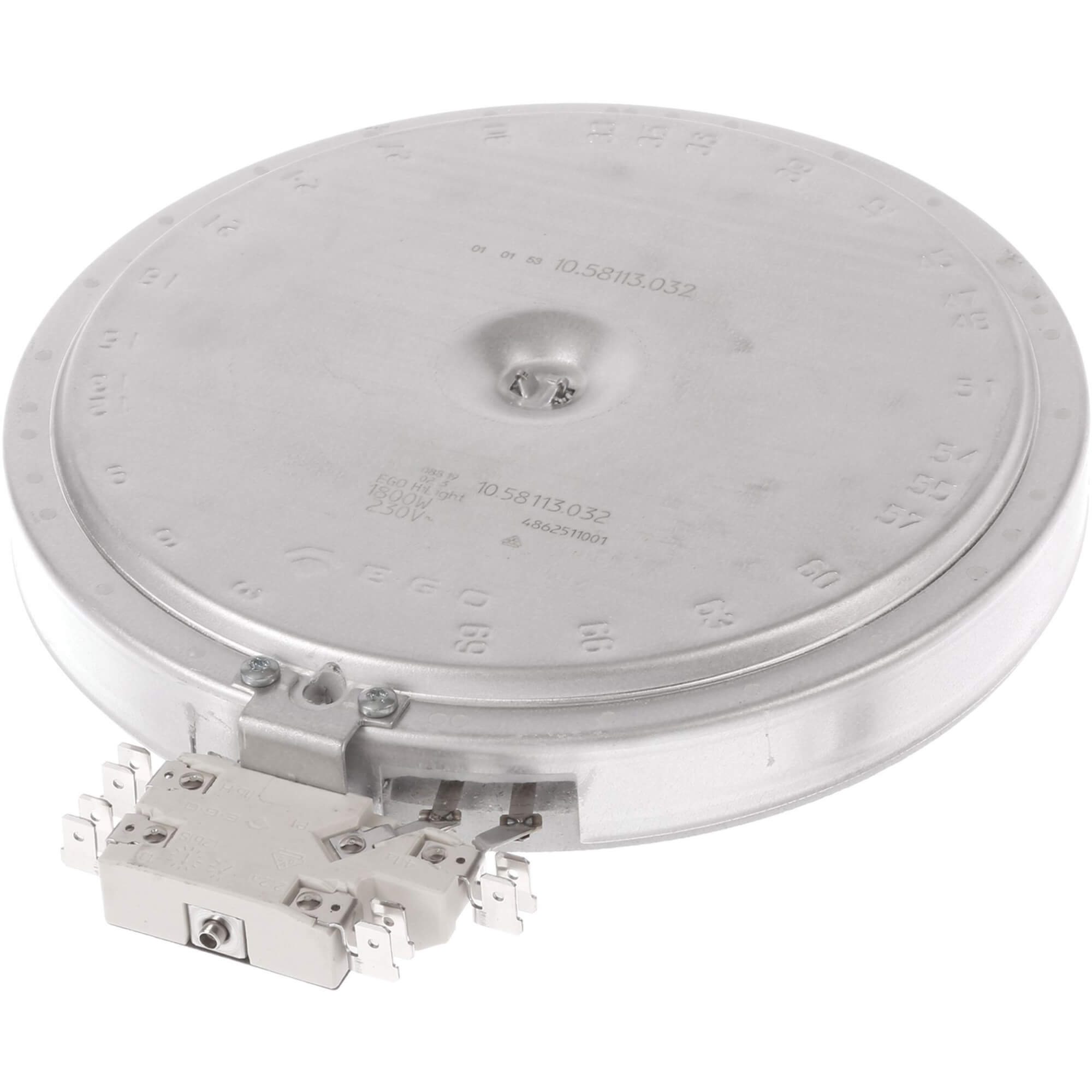 Strahlheizk�rper 175mm- BSH 00647881 EGO 10-58113-032 1800W f�r Kochfeld (BD-00647881)