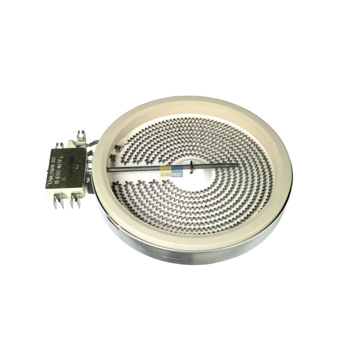 Strahlheizk�rper EGO  140mm- 1200W Einkreis f�r Kochfeld Herd (10-54113-034)