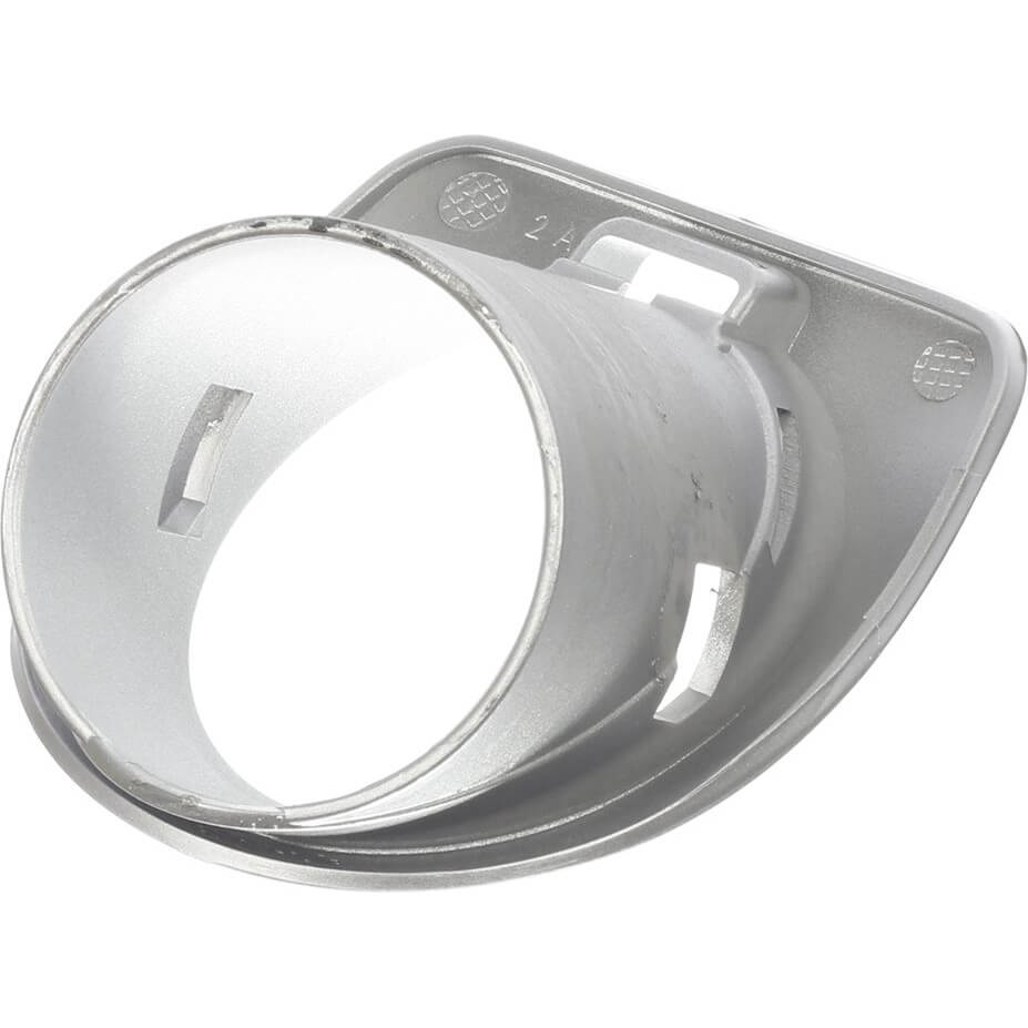 Stutzenblende weiss aluminium RAL9006- lackiert  Stutzenblende weiss aluminium RAL9006- lackiert (BD-00618409)