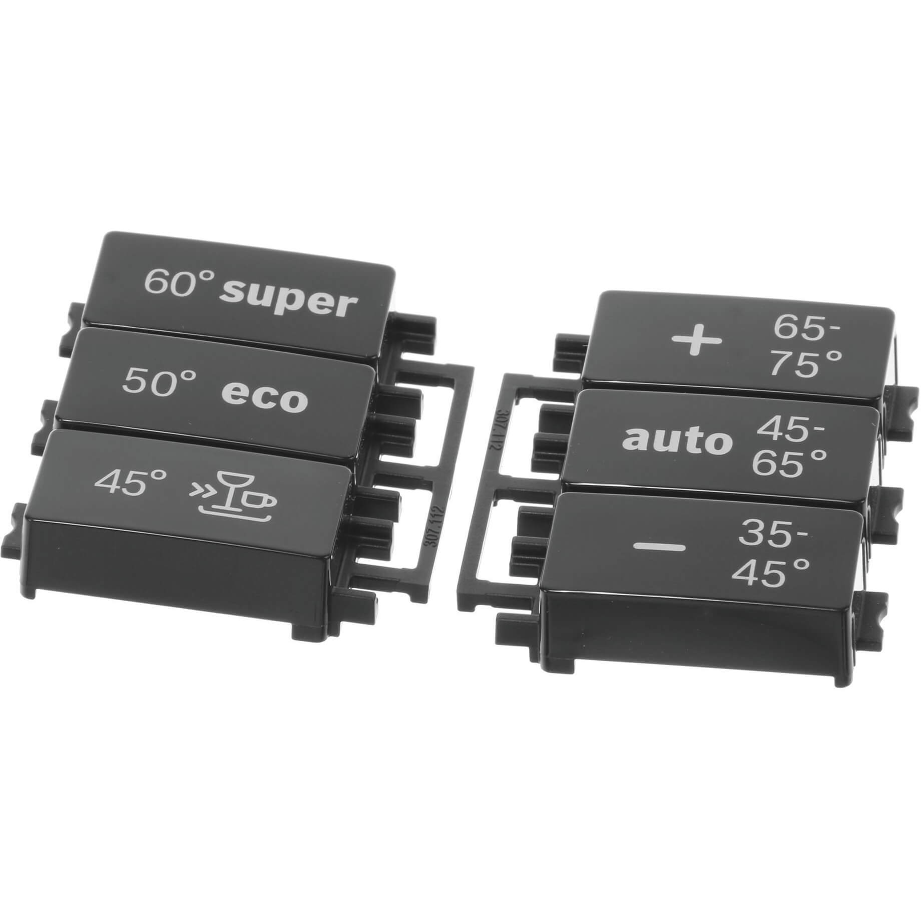 Tastensatz Braun- Bosch Mittelklasse 6 Programmtasten- bedruckt (BD-10001298)