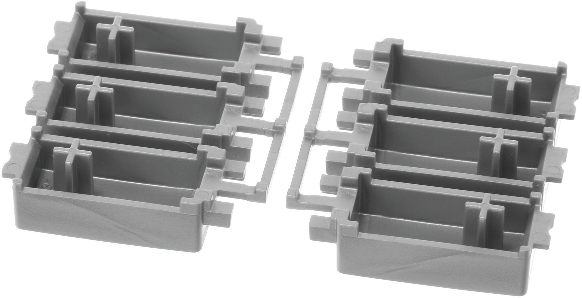 Tastensatz Edelstahl- Bosch Mittelklasse 6 Programmtasten- bedruckt (10002789)