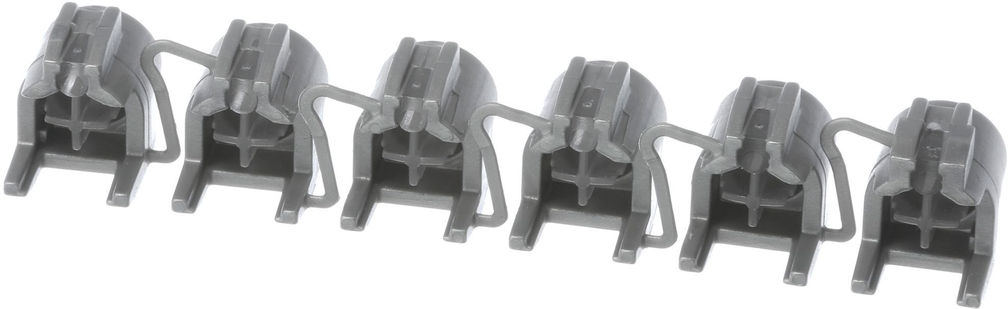 Tastensatz Edelstahlfarbig- 6 Zusatztasten (BD-10005675)