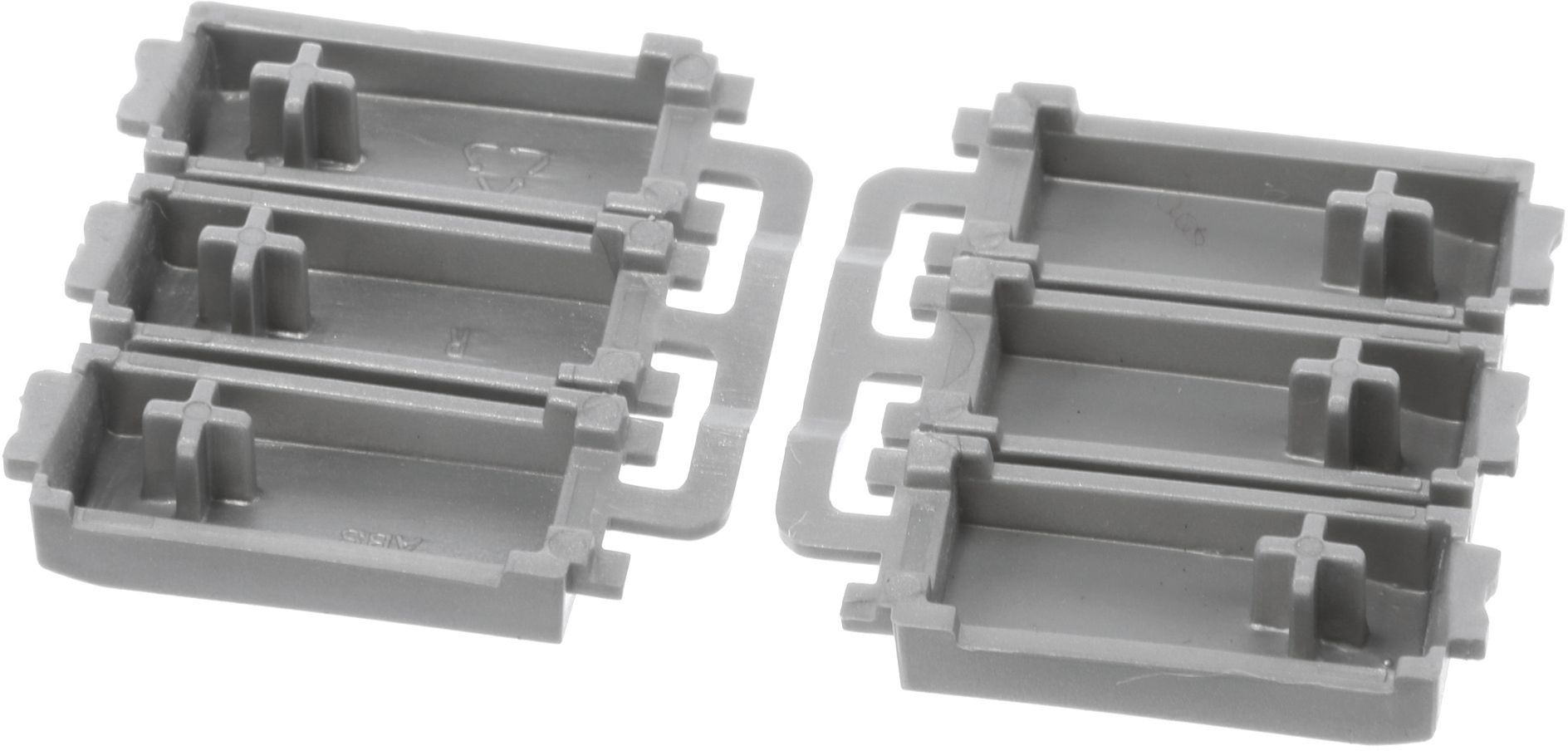 Tastensatz Edelstahlfarbig- Bosch Mittelklasse 6 Programmtasten- bedruckt (BD-10000720)